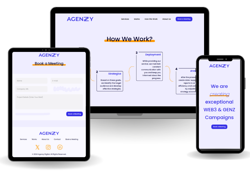 Project image of Agenzy Digital